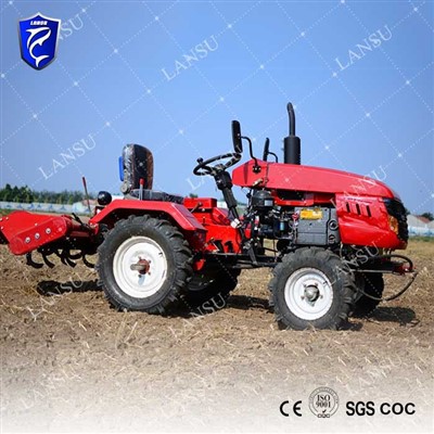 מיני טרקטור חקלאי חממה מכונת מחרשה לגינה