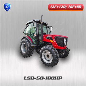 LSB -50-100 חוות HP זול 4WD 4x4 טרקטורים חקלאיים מיני חקלאים